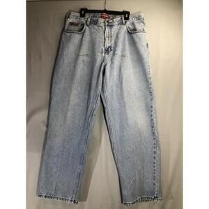 Vintage Chaps Denim Jeans Red Tag 38 x 30 FLAWED 100% Cotton True American Denim